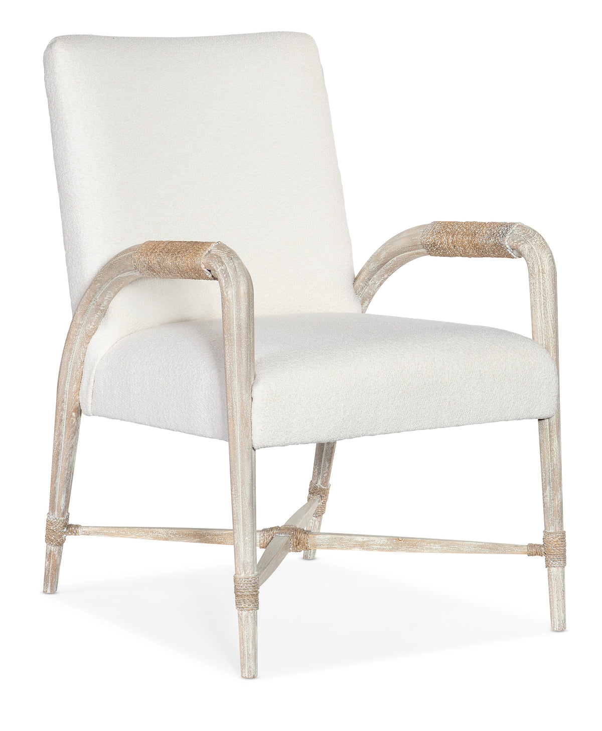 a white chair with a white frame