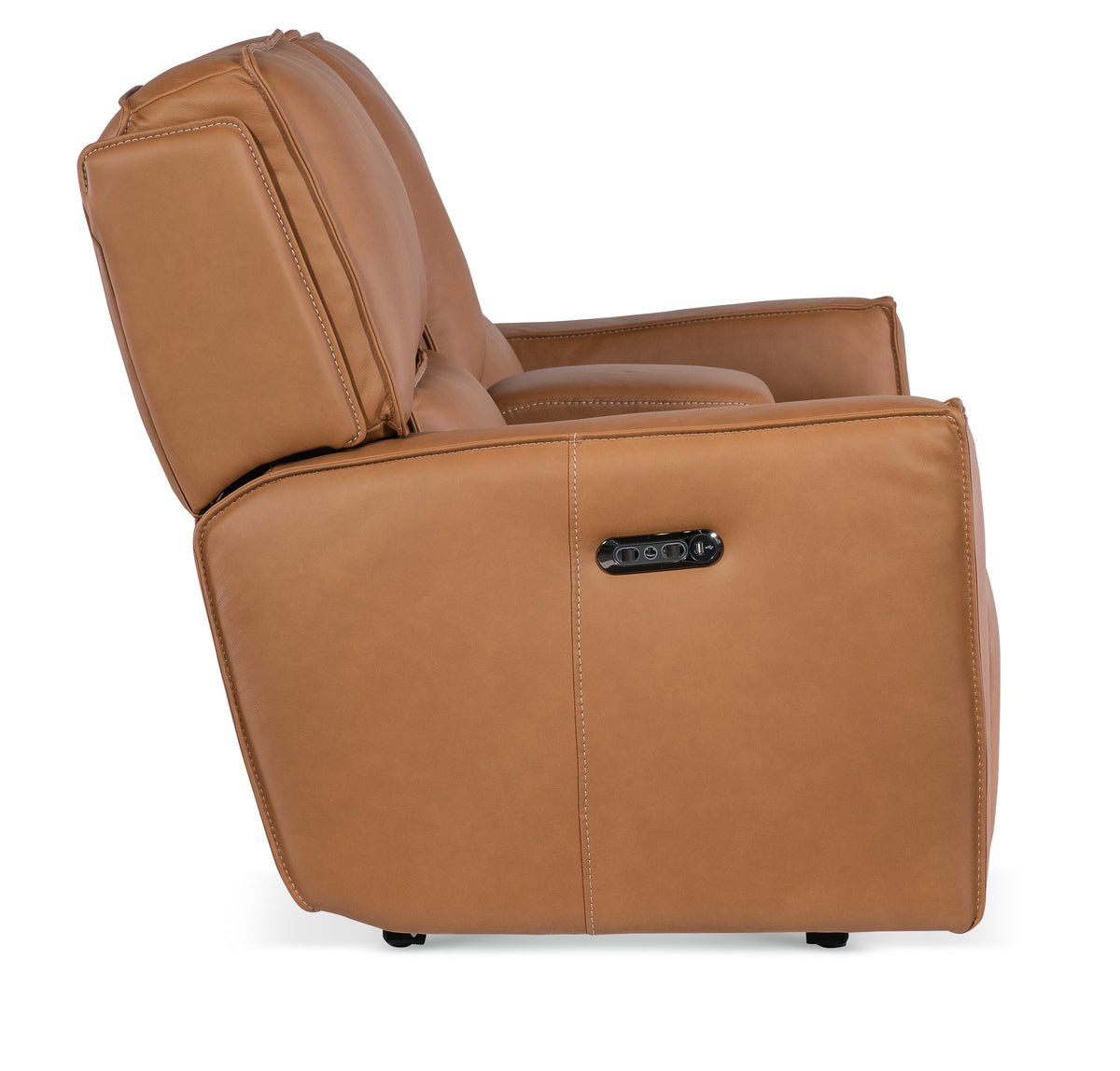 a brown recliner chair