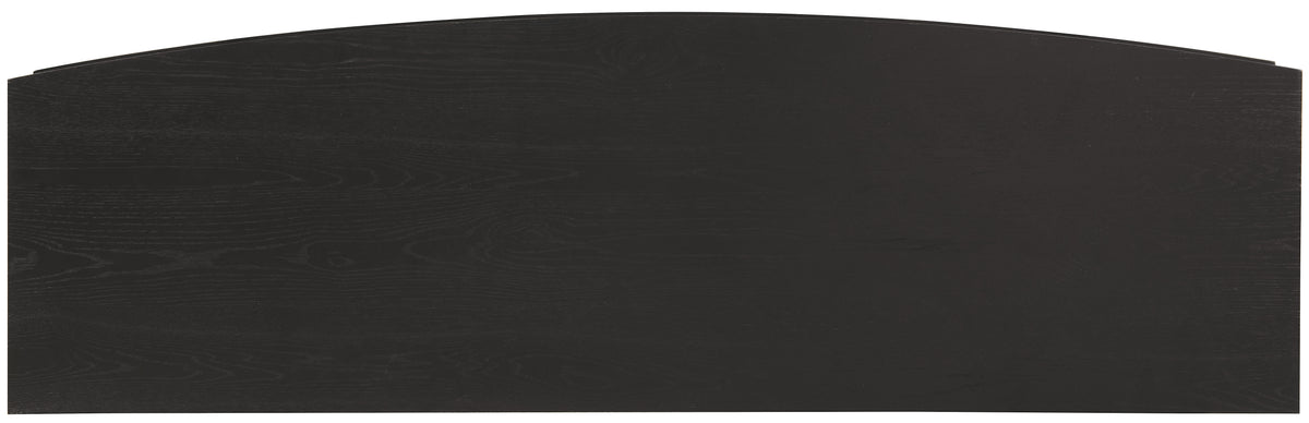a black rectangular object with a white background