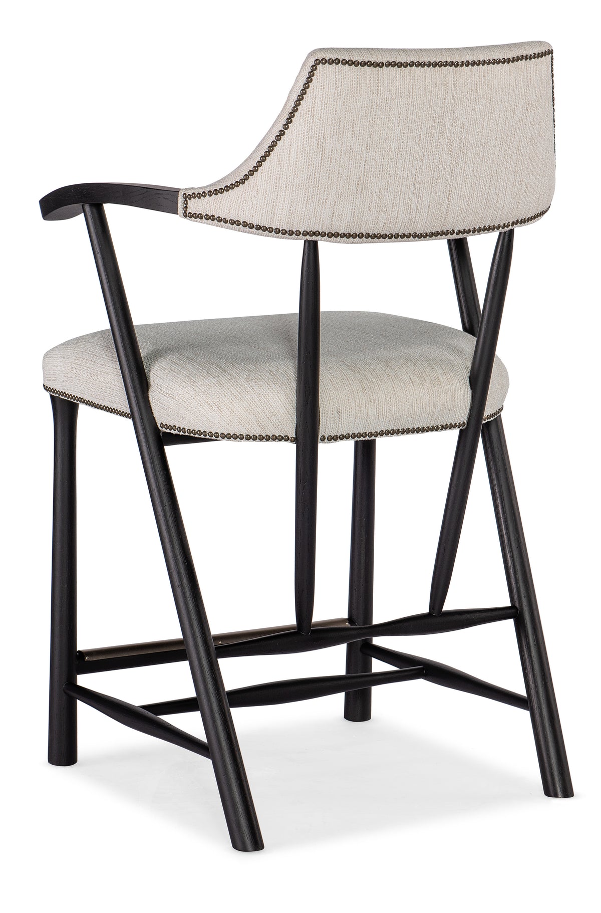 a chair with a cushion