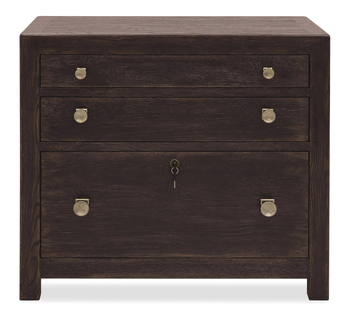 Driftwood Three Drawer Chest - Hooker Furniture (HRF-3197)
