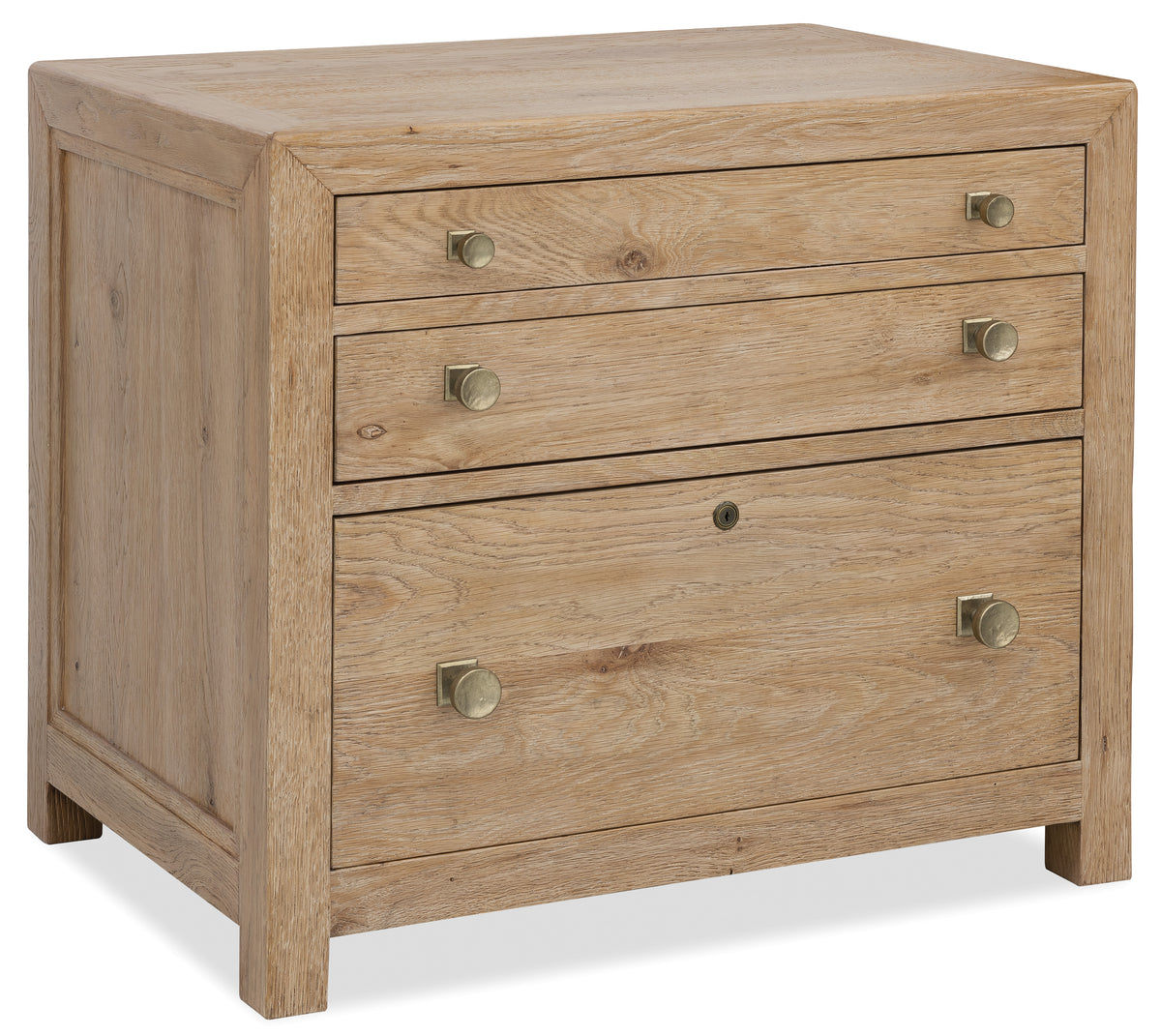 Driftwood Three Drawer Chest - Hooker Furniture (HRF-3195)