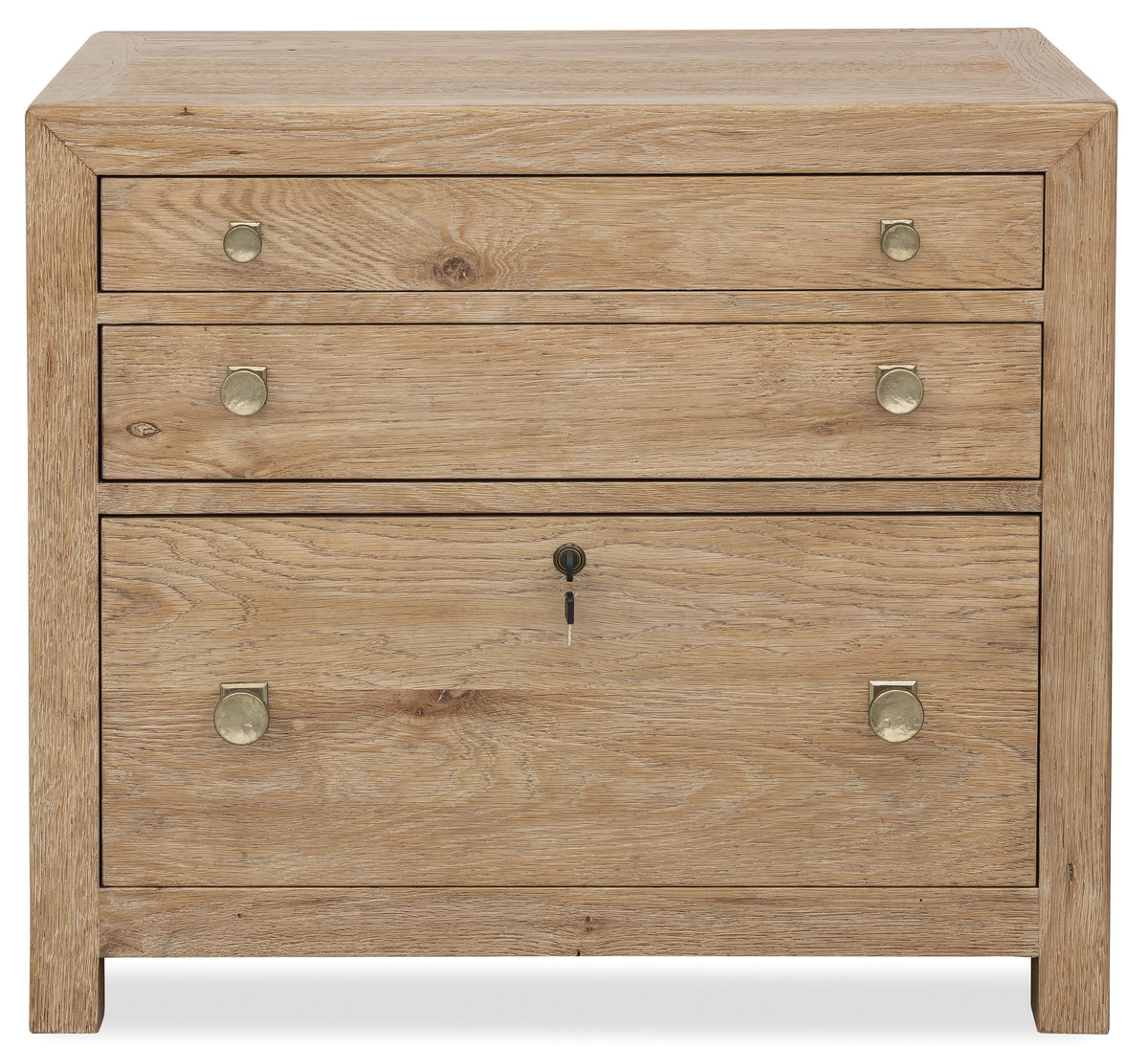 Driftwood Three Drawer Chest - Hooker Furniture (HRF-3195)