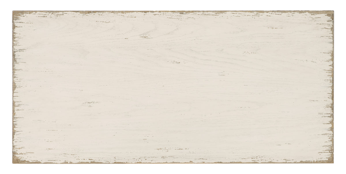 a white wood board with a brown border