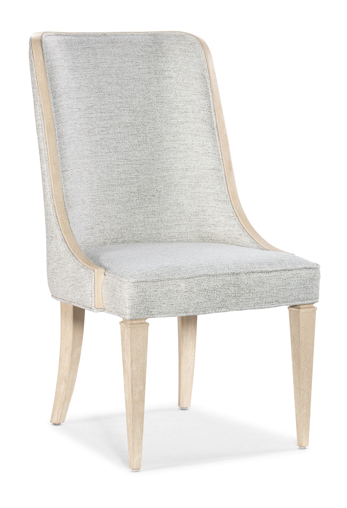 a white and tan chair
