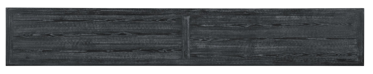 a black rectangular object with a rectangular pattern
