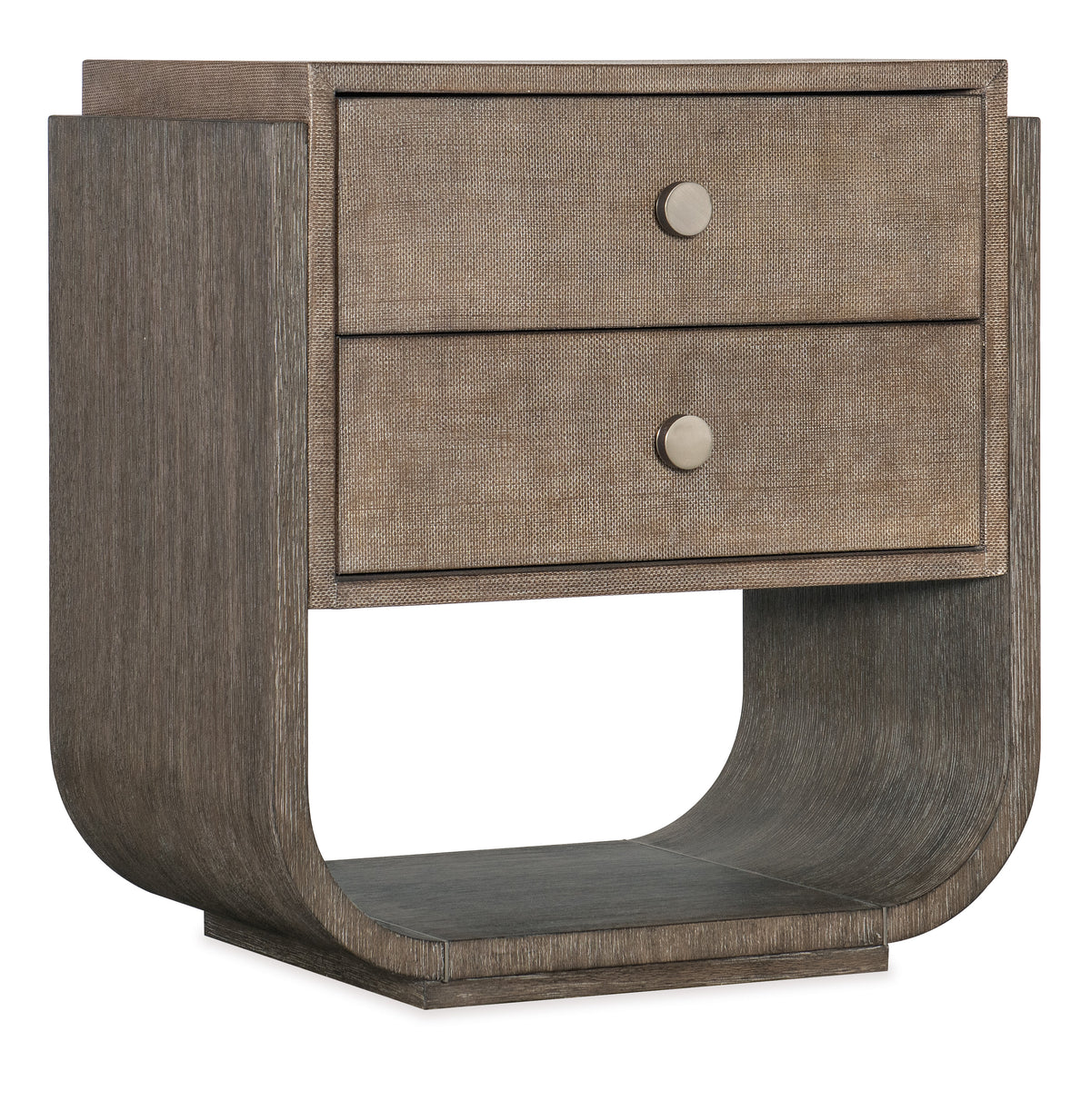 a close up of a nightstand