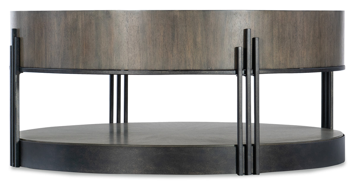 a black and grey shelf