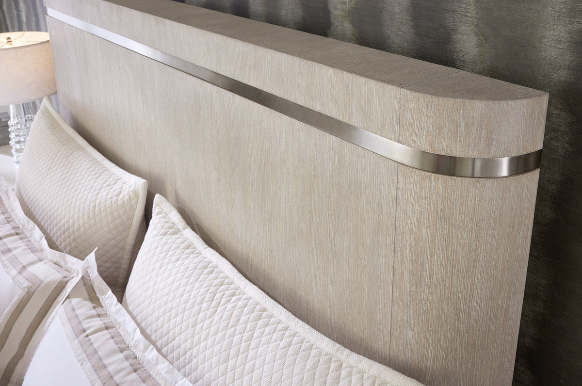 a headboard of a bed