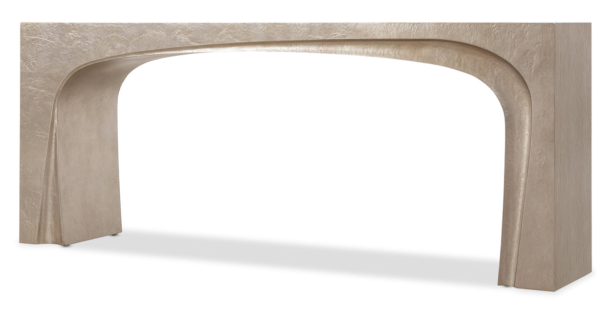 a close-up of a stone arch