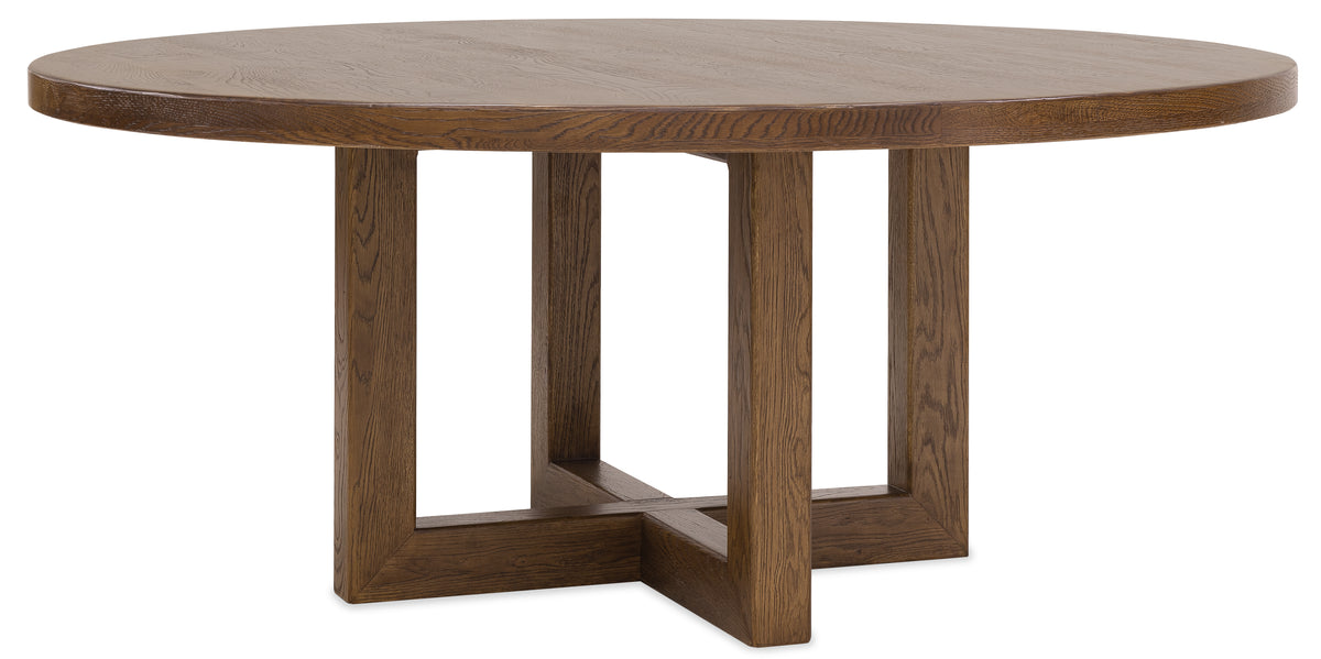 a wooden table with four legs