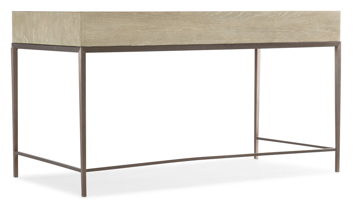 a table with a rectangular top