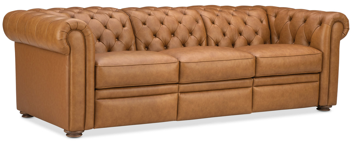 Glover Power Reclining Sofa with Power Headrest - Hooker Furniture (HRF-3249)