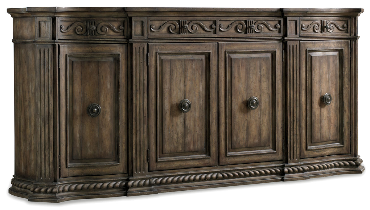 a close-up of a wooden cabinet