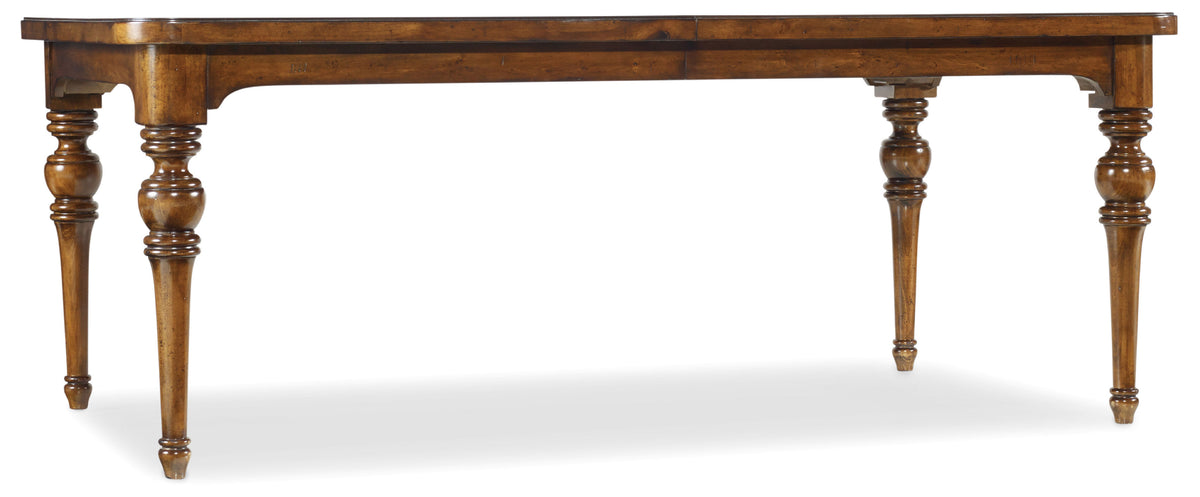 a wooden table with legs