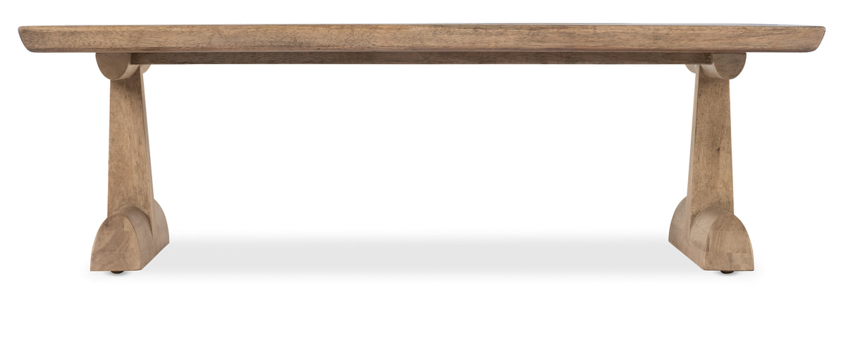 a wooden table with legs