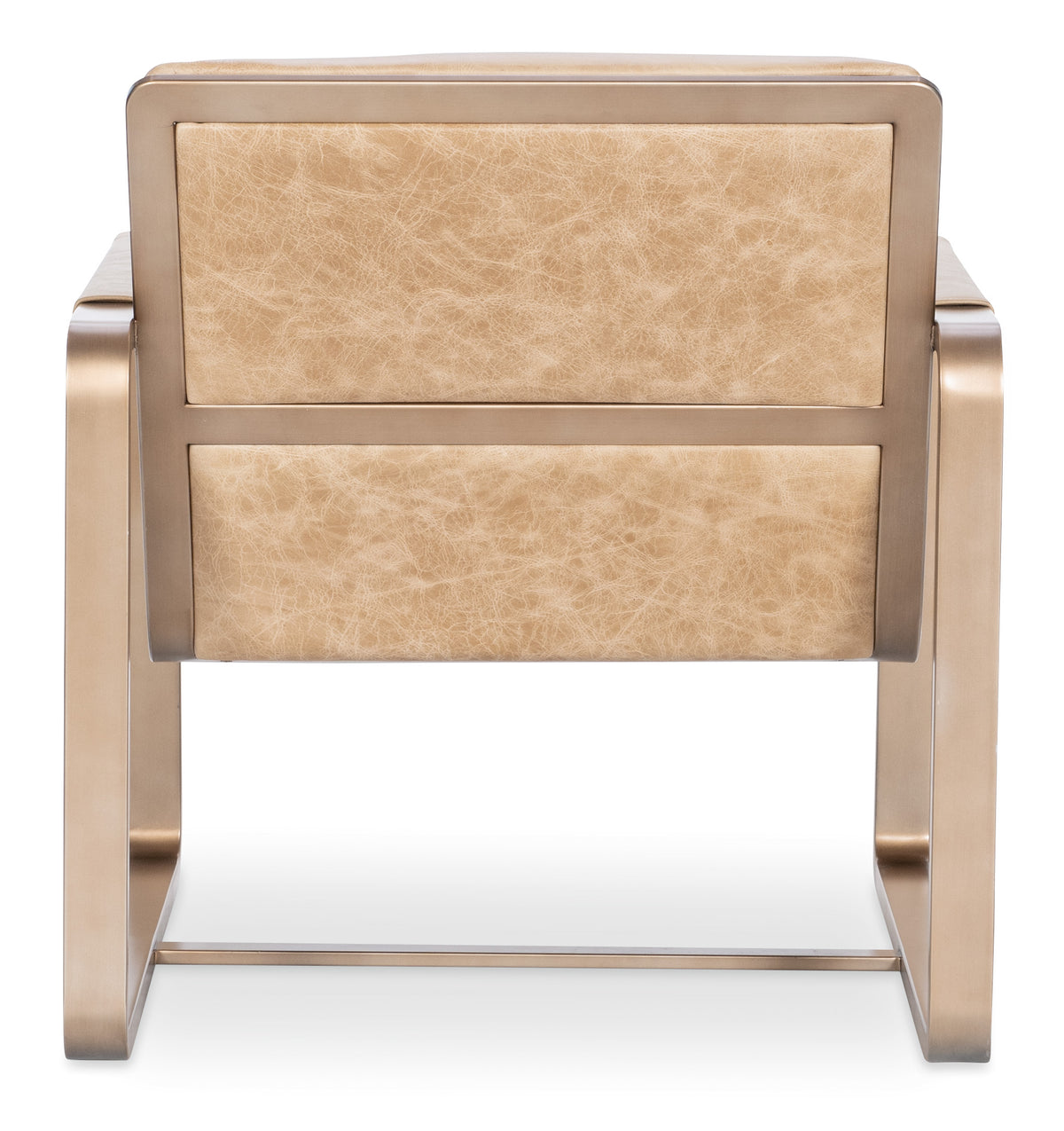 a chair with a metal frame
