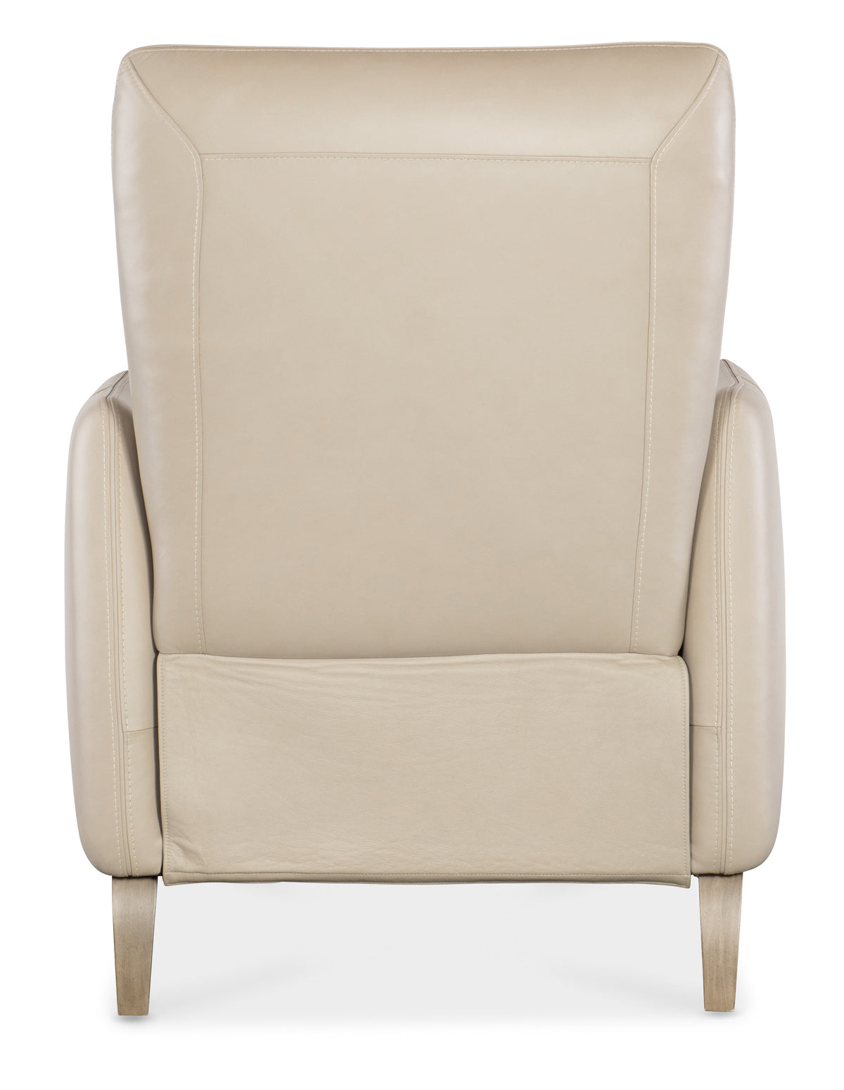 the back of a white chair