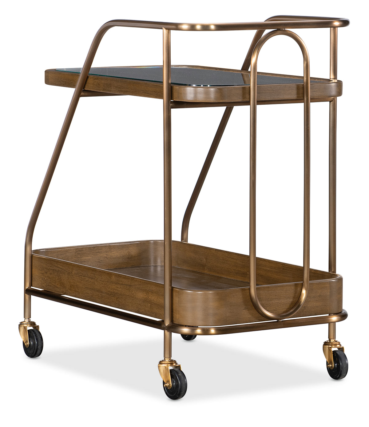 a cart with a tray on it