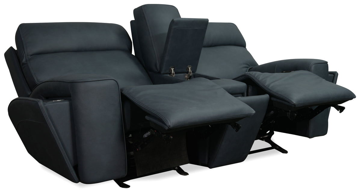 a recliner with armrests and arm rest