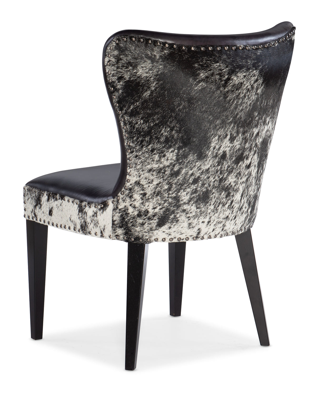 a black and white chair
