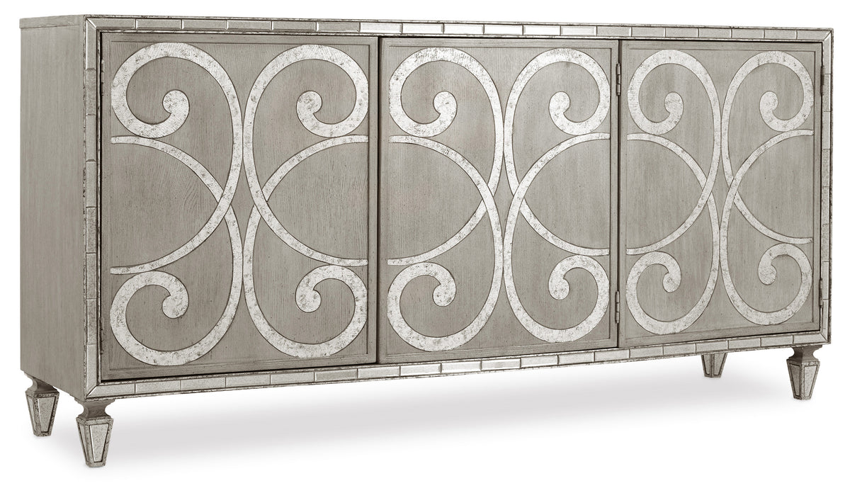 a close-up of a cabinet