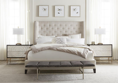 Maxime Fabric Shelter Bed King (69" H)