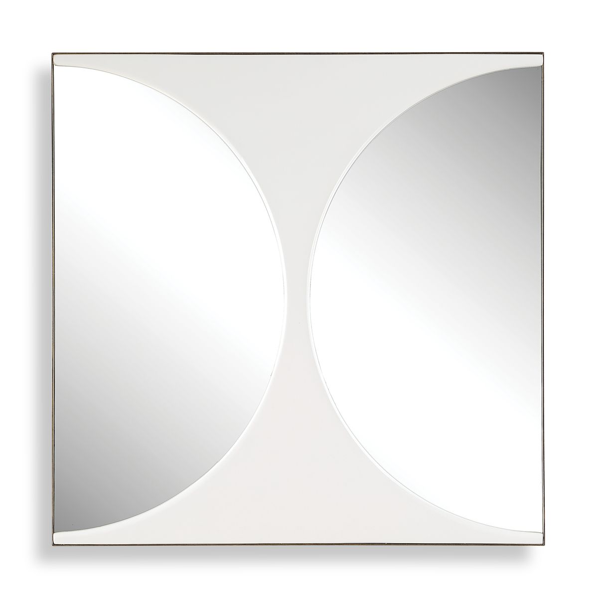 New Moon Mirrored Wall Decor