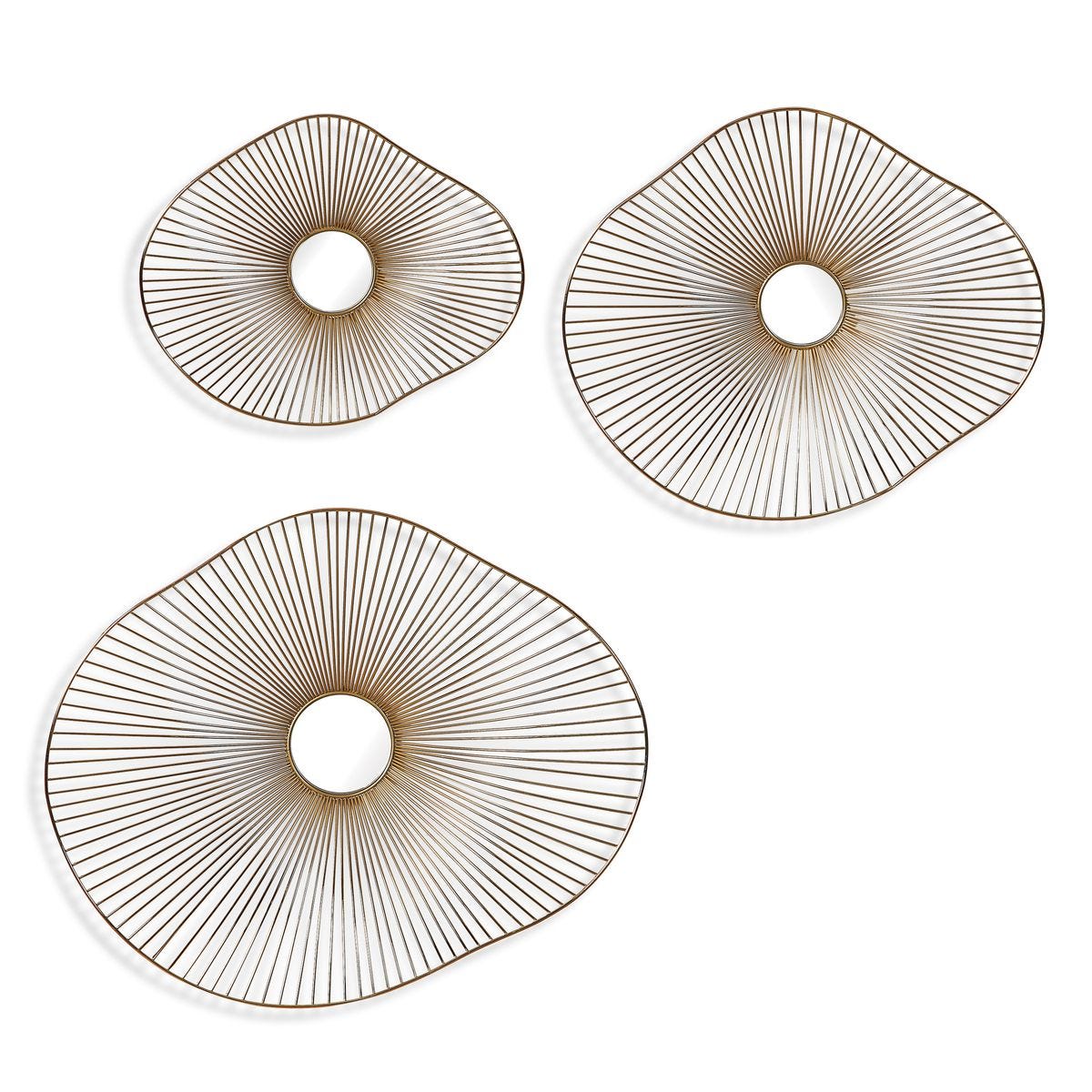 Avarie Metal Wall Decor, S/3