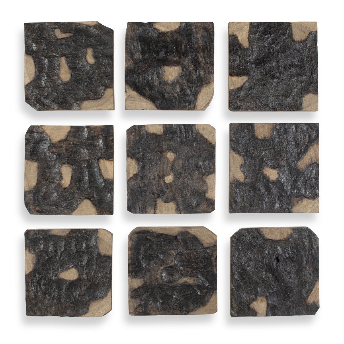 Ignite Wood Wall Decor, S/9