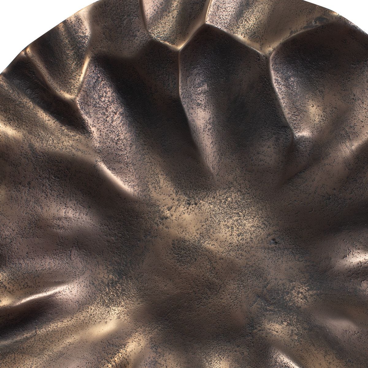 Peonia Indoor-Outdoor Wall Decor, Bronze, S/3