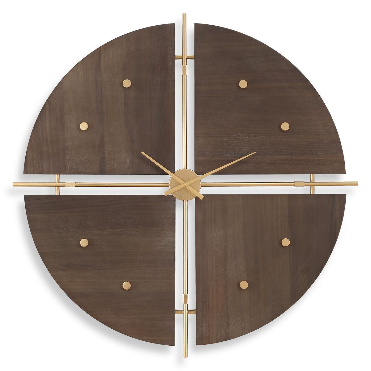 Walnut Elegance, Clock
