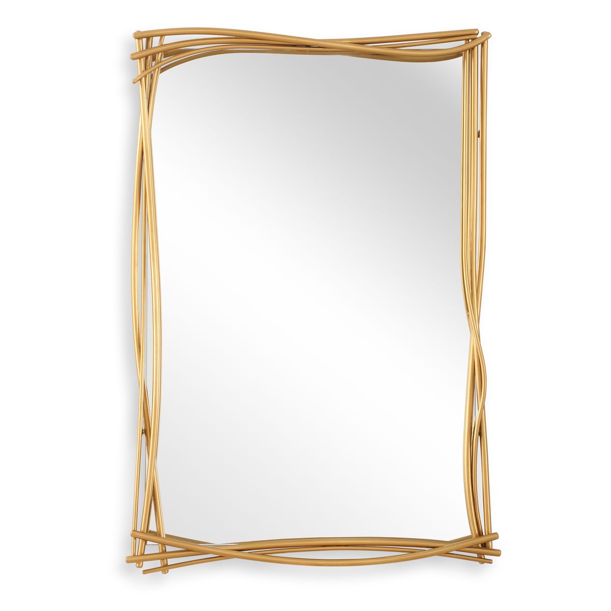 Curved Branches Mirror