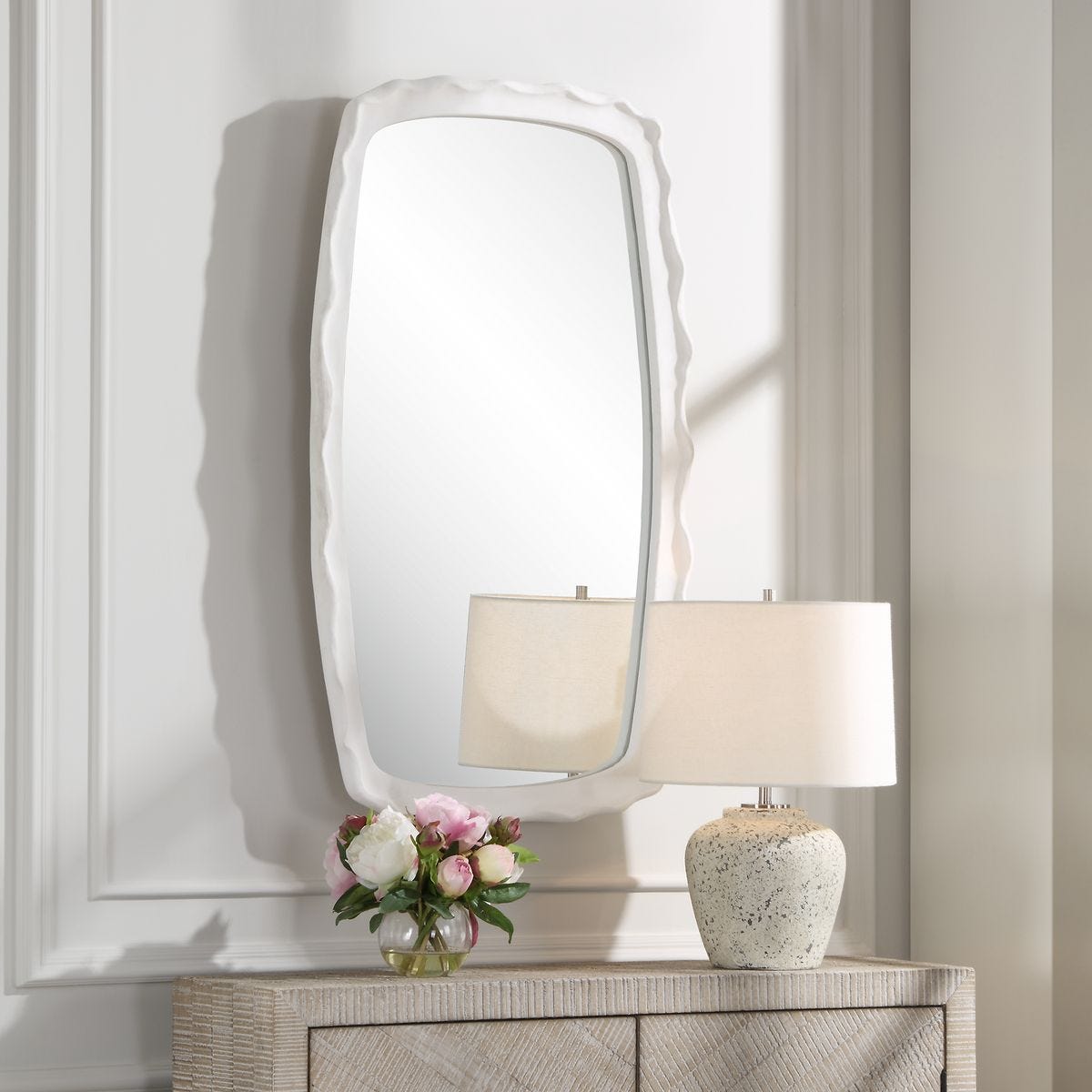 Marbella Mirror, White