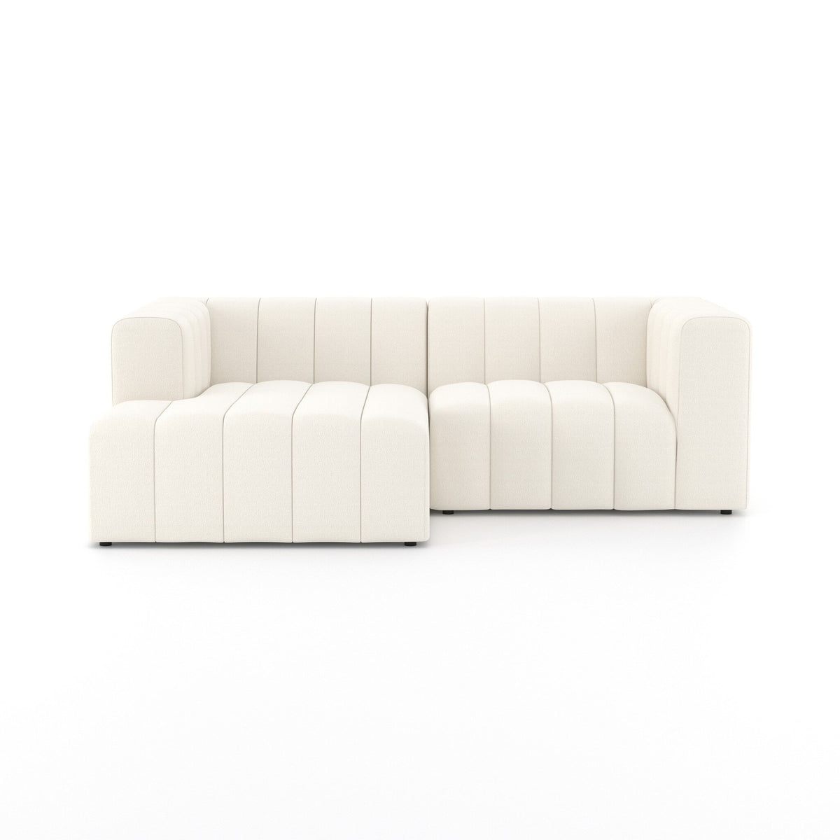 Langham Channeled 2pc Sectional Laf Chaise