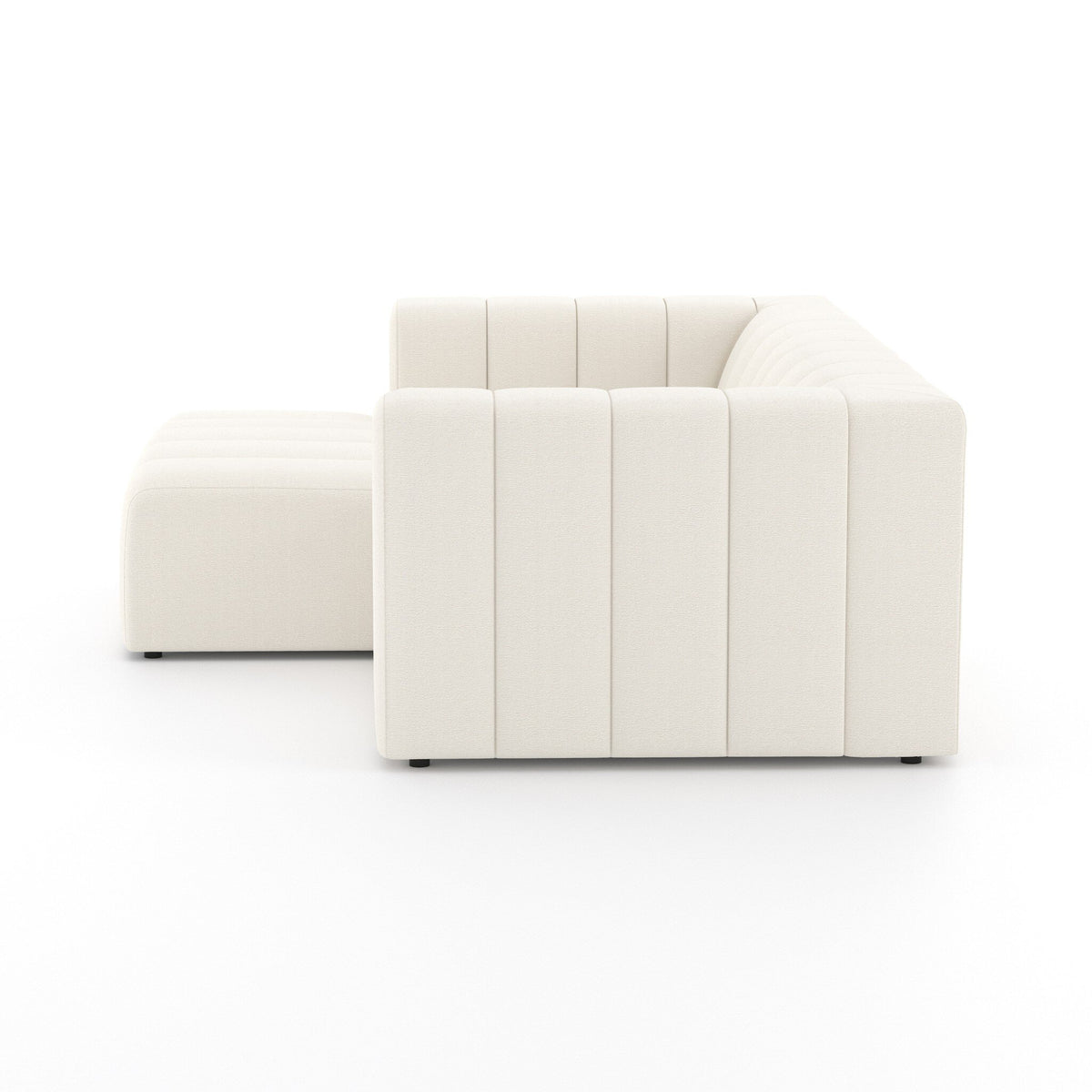 Langham Channeled 2pc Sectional Laf Chaise