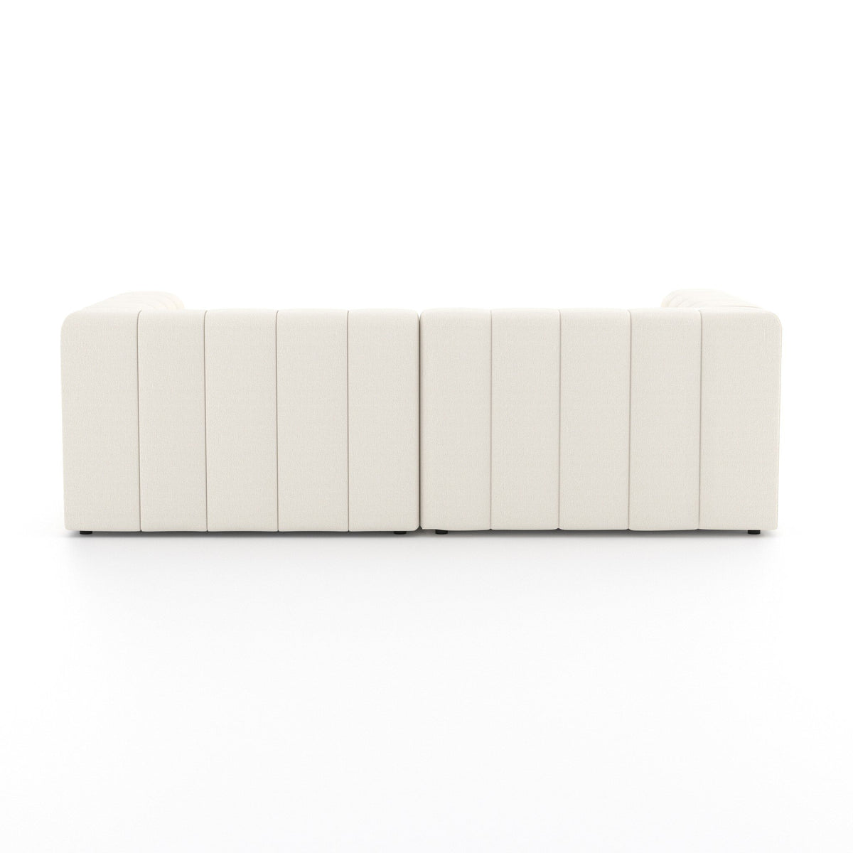 Langham Channeled 2pc Sectional Raf Chaise