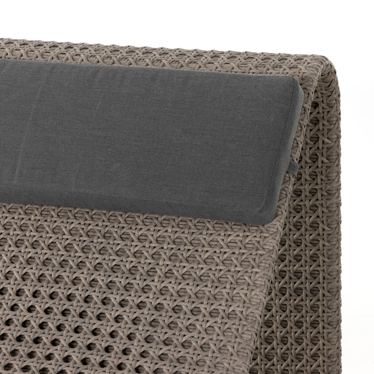 Paige Outdoor Woven Chaise Lounge