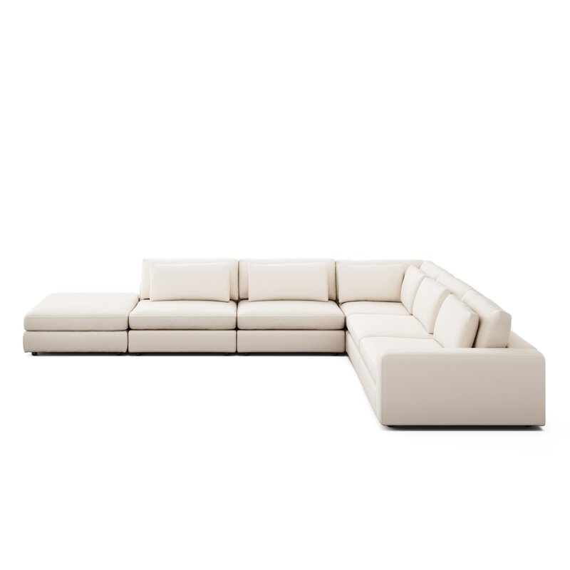Bloor 5pc Sectional Raf W/ Ottoman
