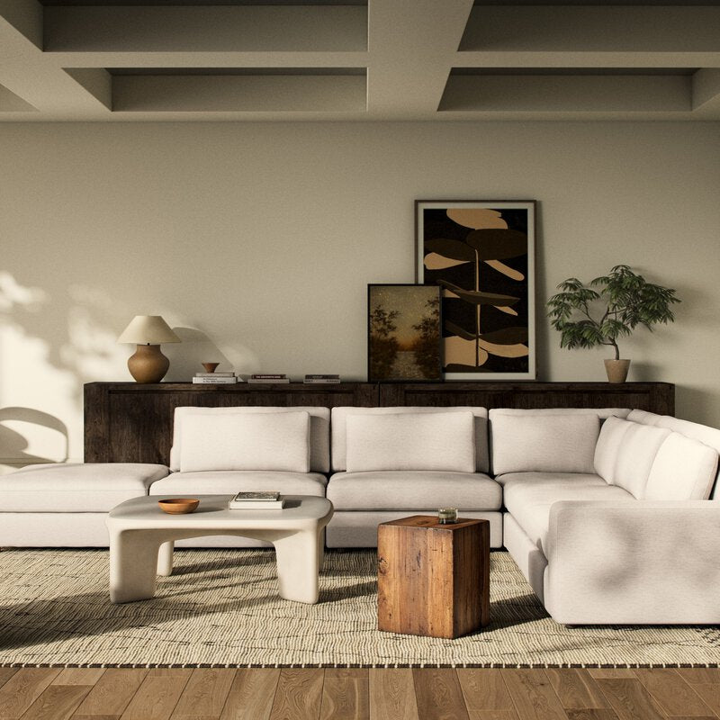 Bloor 5pc Sectional Raf W/ Ottoman