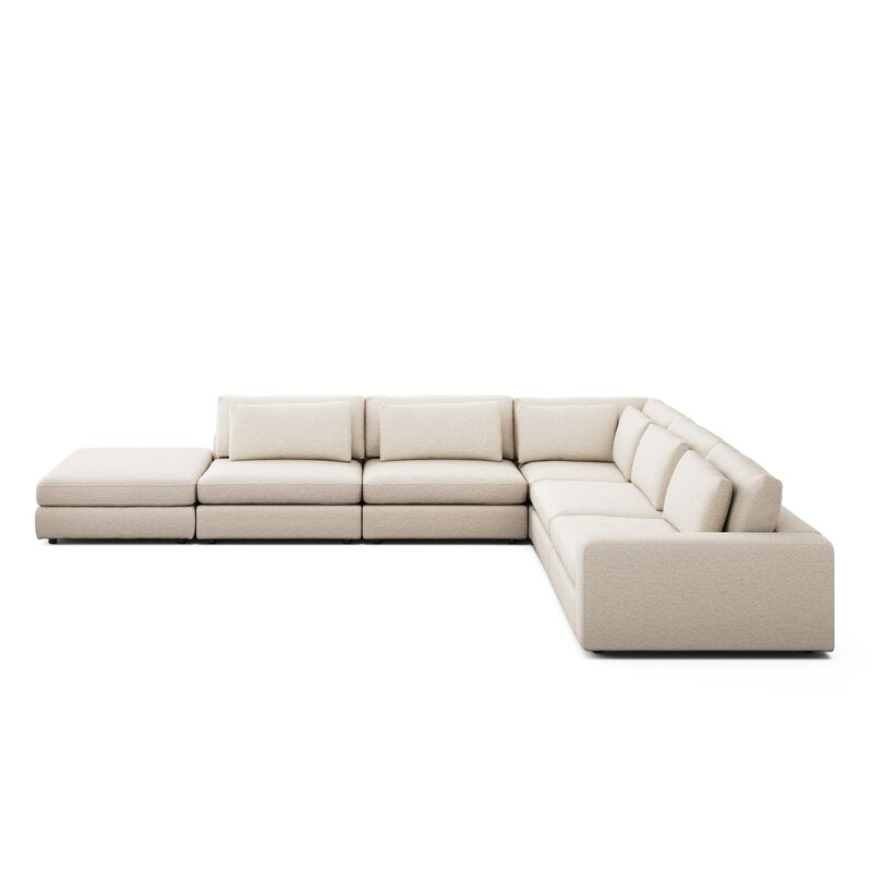 Bloor 5pc Sectional Raf W/ Ottoman