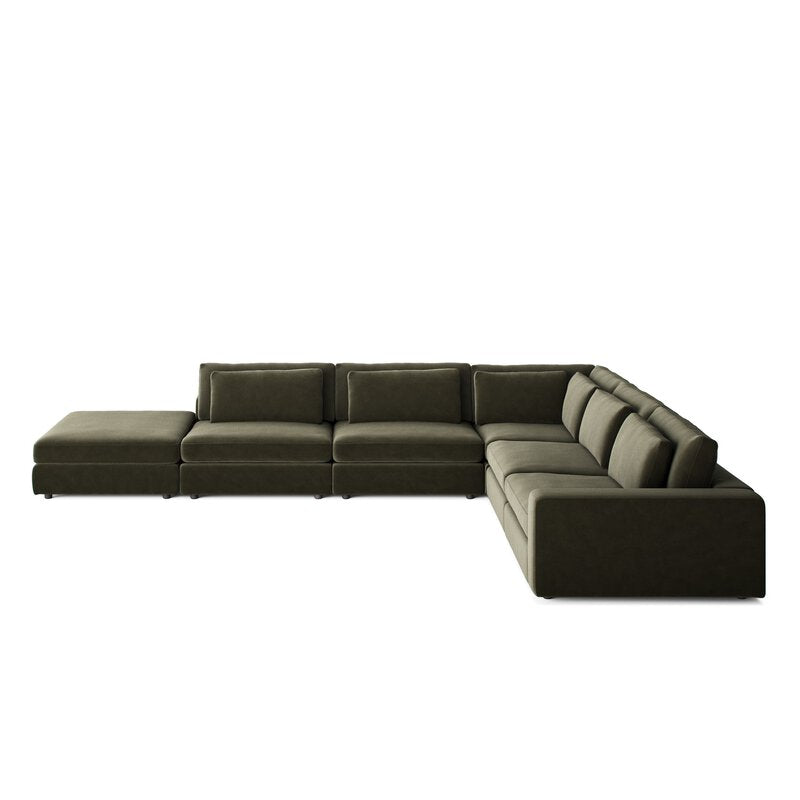 Bloor 5pc Sectional Raf W/ Ottoman