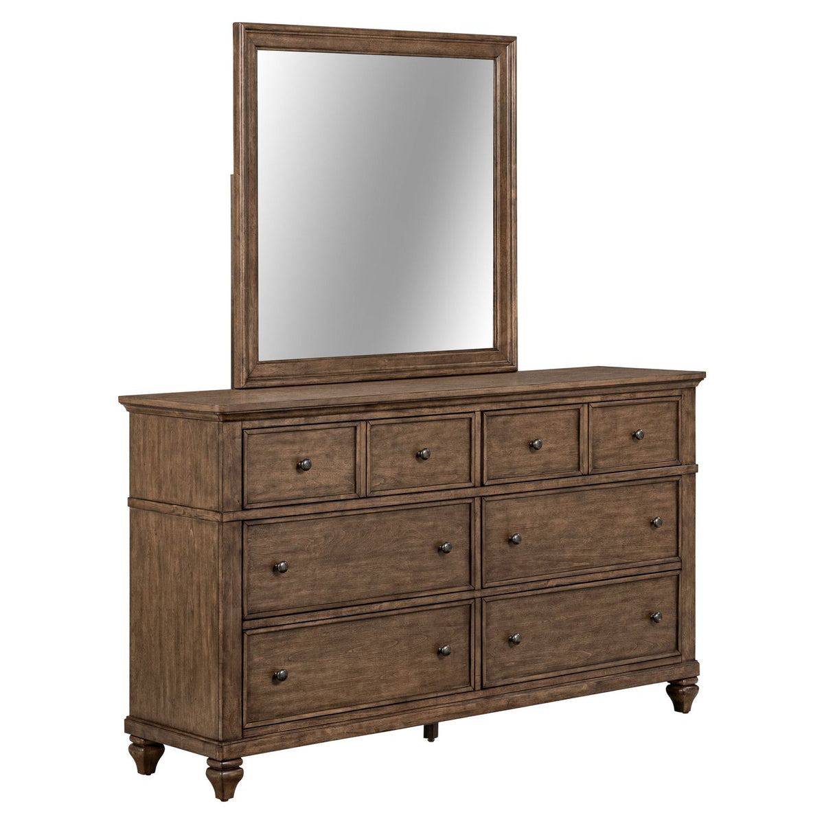 104-BR-DM - Dresser & Mirror - Liberty Furniture