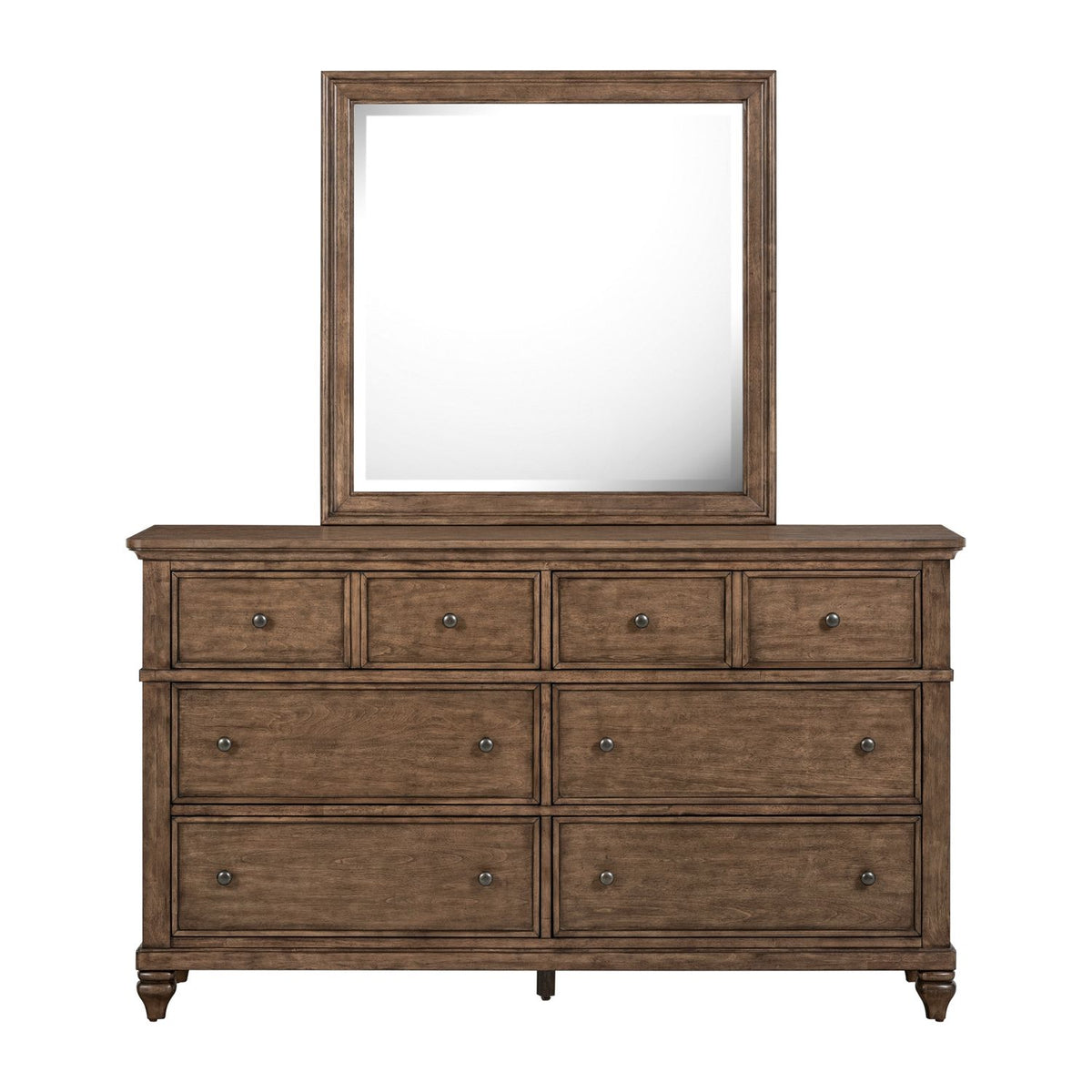 104-BR-DM - Dresser & Mirror - Liberty Furniture