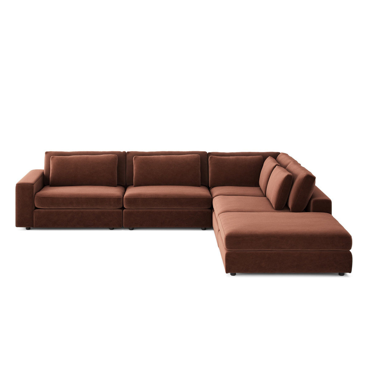 Bloor 4pc Laf Sectional W/ Ottoman