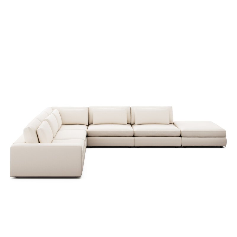 Bloor 5pc Sectional Laf W/ Ottoman