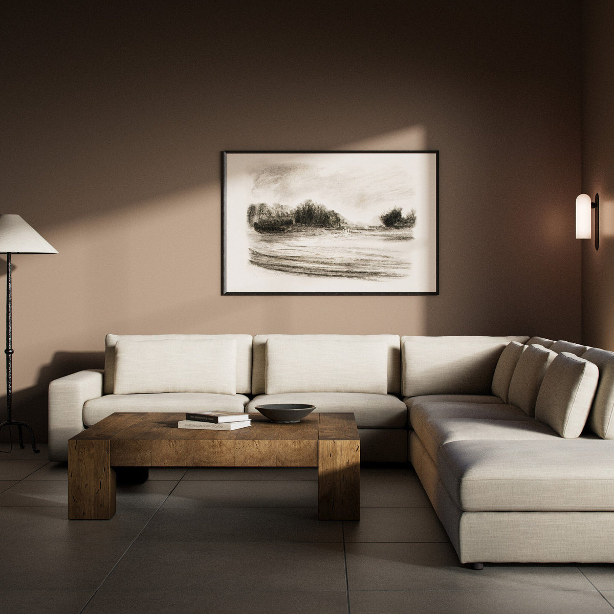 Bloor 5pc Sectional Laf W/ Ottoman
