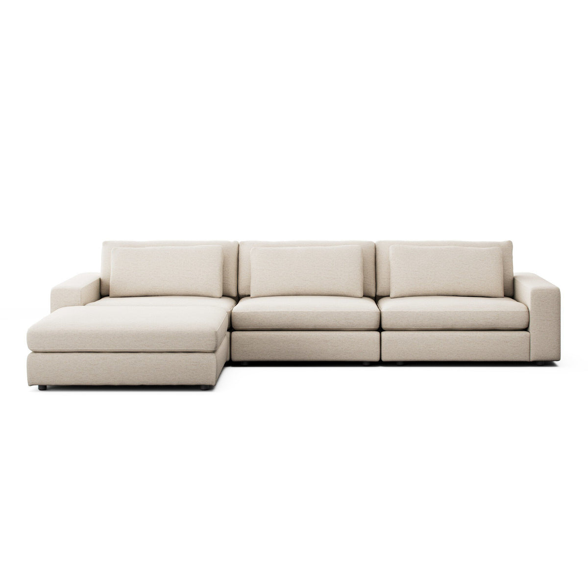 Bloor 3 Pc Sectional W/ Ottoman