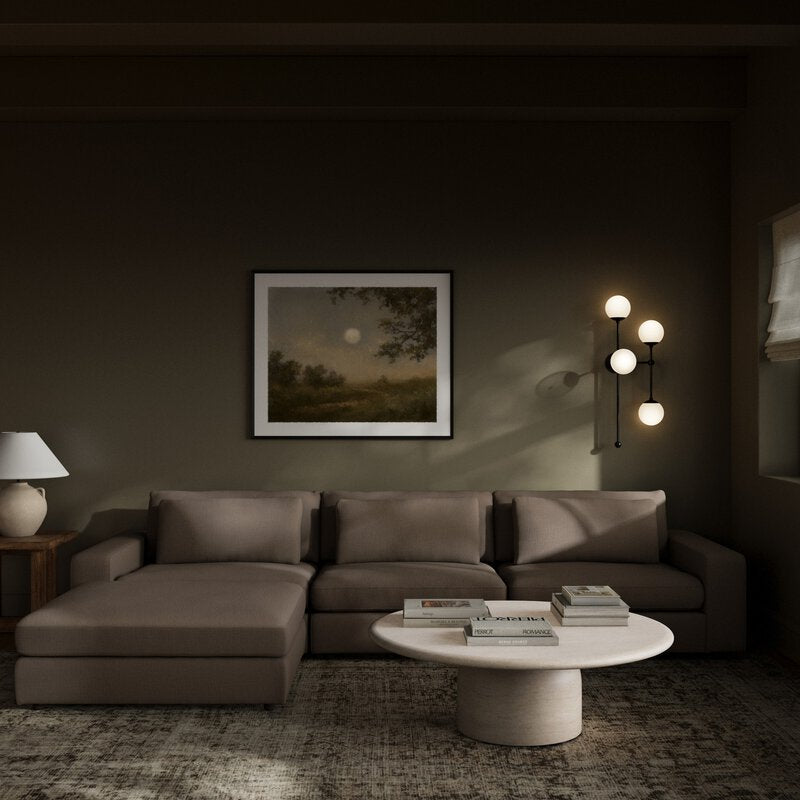 Bloor 3 Pc Sectional W/ Ottoman