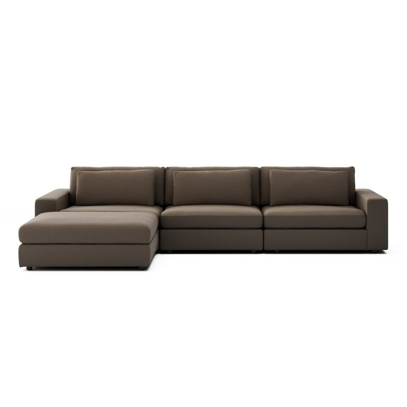 Bloor 3 Pc Sectional W/ Ottoman